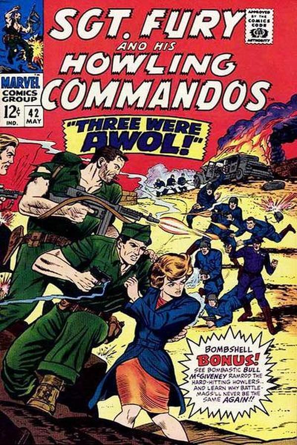 Cover of Sgt. Fury #42