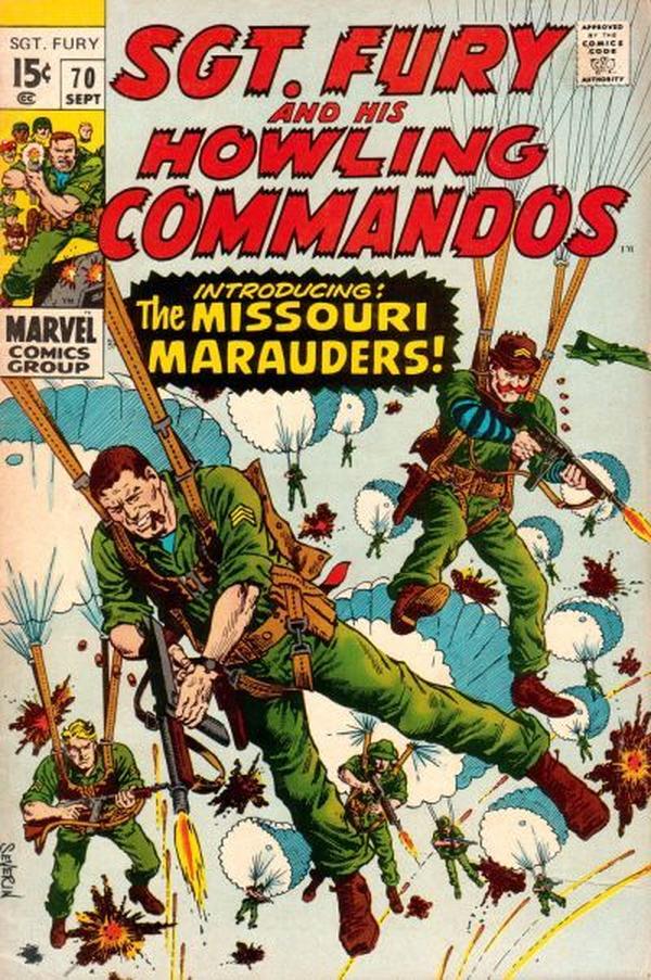 Cover of Sgt. Fury #70