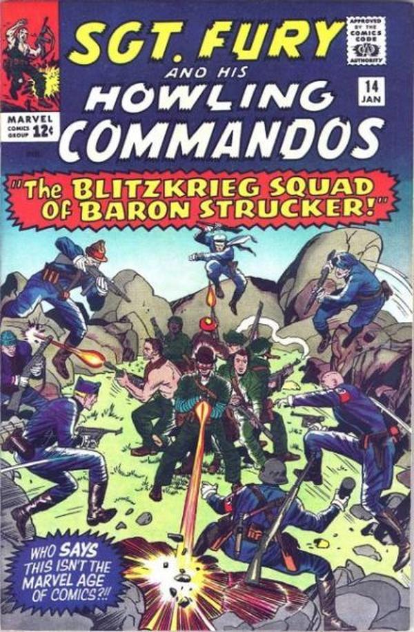 Cover of Sgt. Fury #14