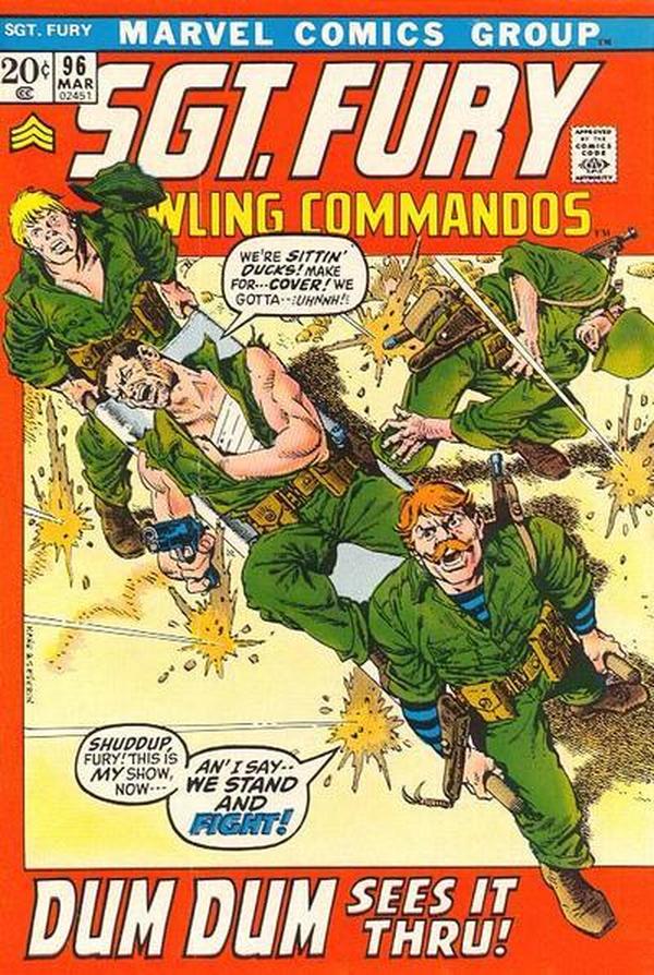 Cover of Sgt. Fury #96