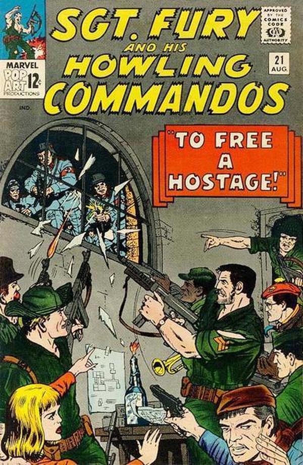 Cover of Sgt. Fury #21
