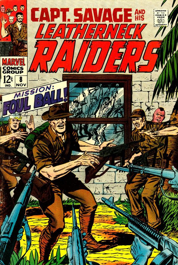 Capt. Savage and His Leatherneck Raiders (1968) #8 cover