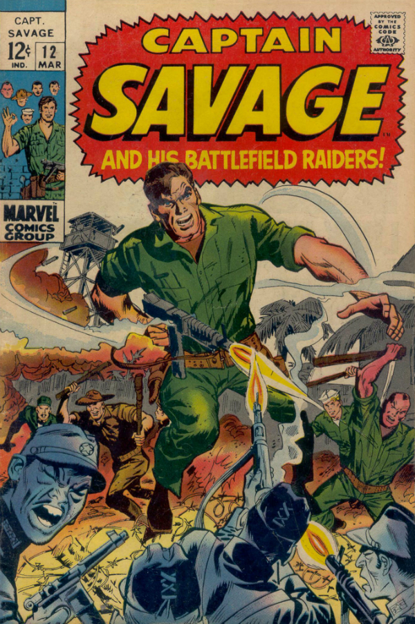 Capt. Savage and His Leatherneck Raiders (1968) #12 cover