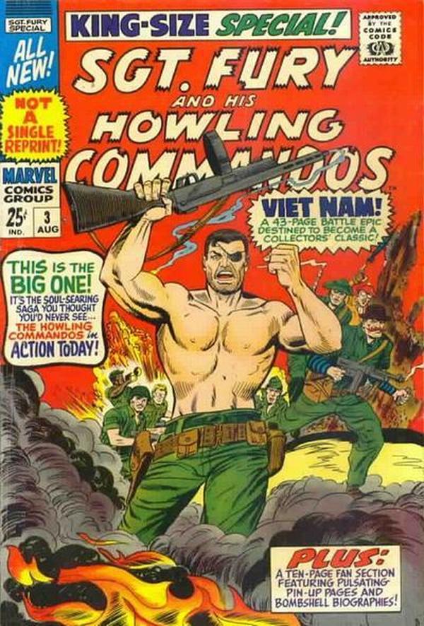 Cover of Sgt. Fury Annual #3
