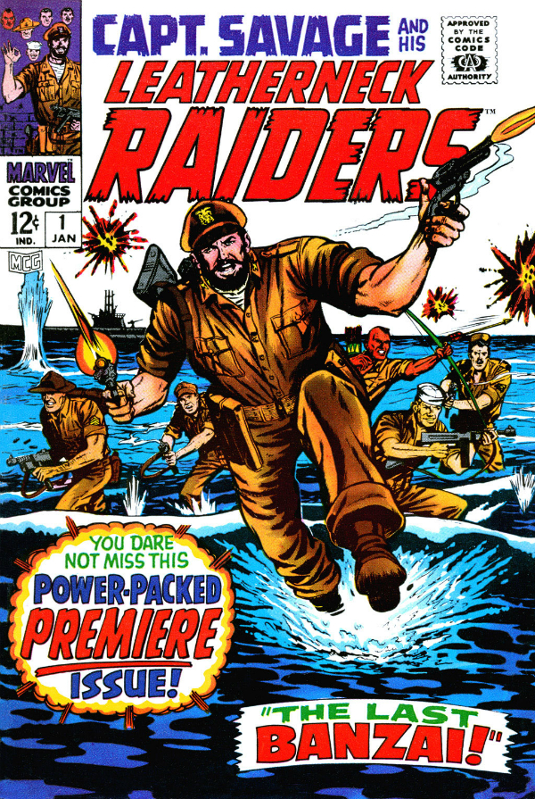 Capt. Savage and His Leatherneck Raiders (1968) #1 cover