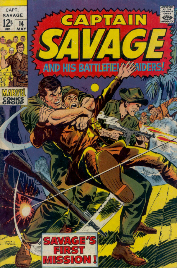 Capt. Savage and His Leatherneck Raiders (1968) #14 cover