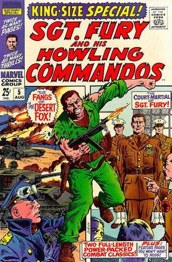 Cover of Sgt. Fury Annual #5