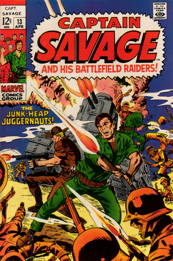 Capt. Savage and His Leatherneck Raiders (1968) #13 cover