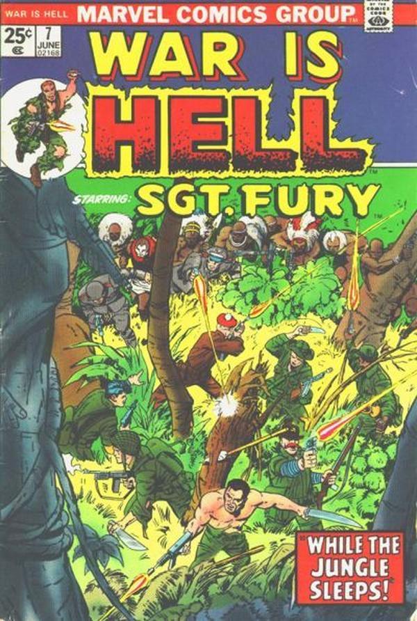 War Is Hell #7 cover