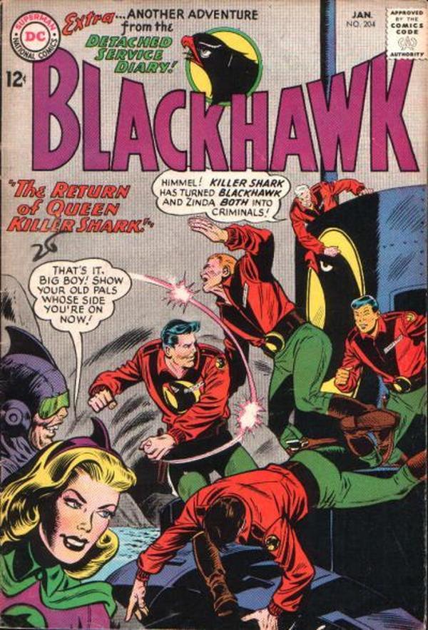 Cover of Blackhawk #204