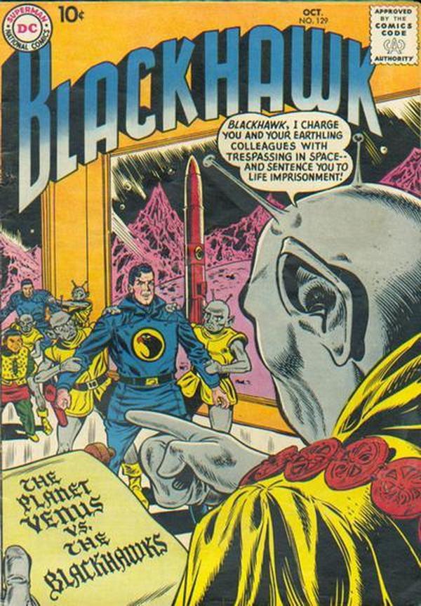 Cover of Blackhawk #129