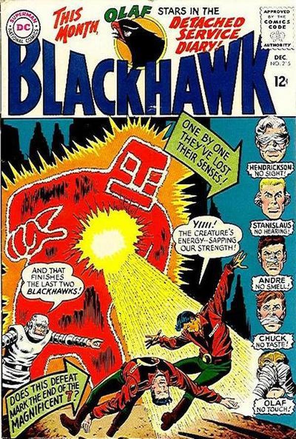 Cover of Blackhawk #215