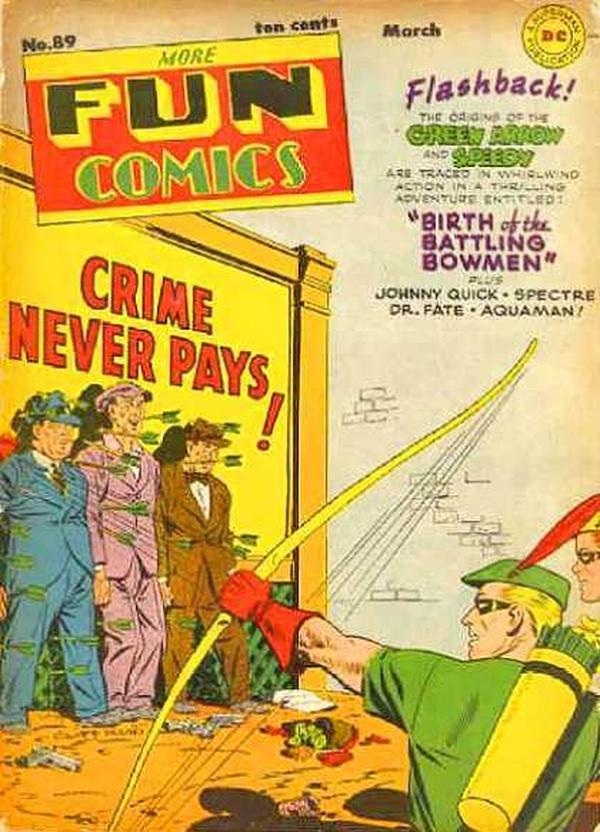 Cover of More Fun Comics #89