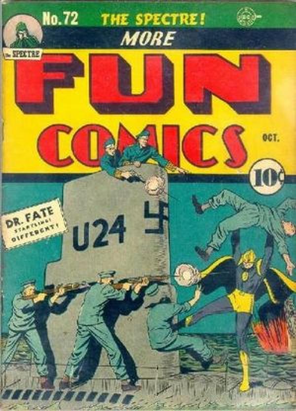 Cover of More Fun Comics #72