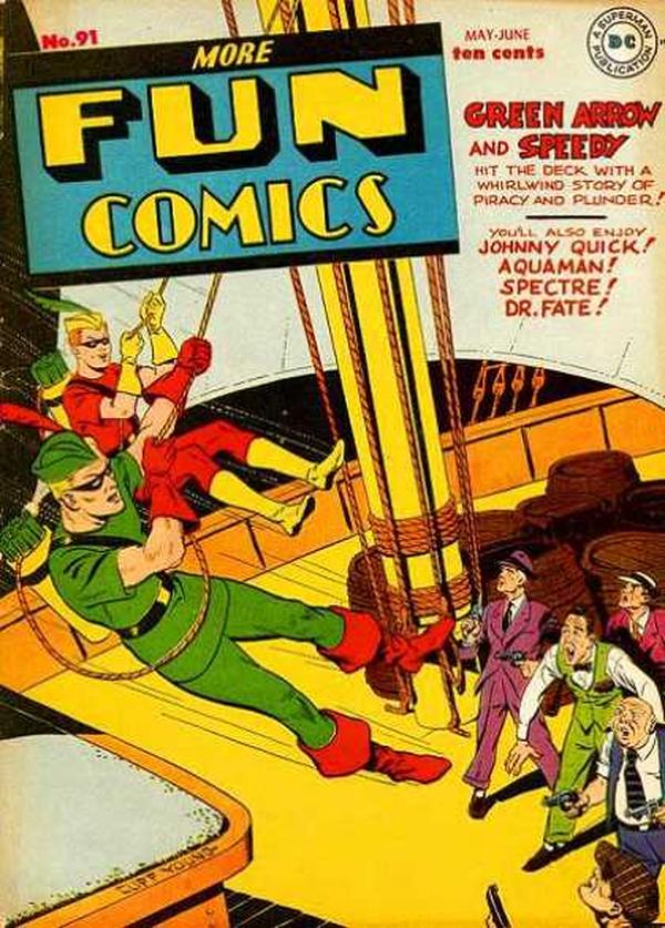 Cover of More Fun Comics #91