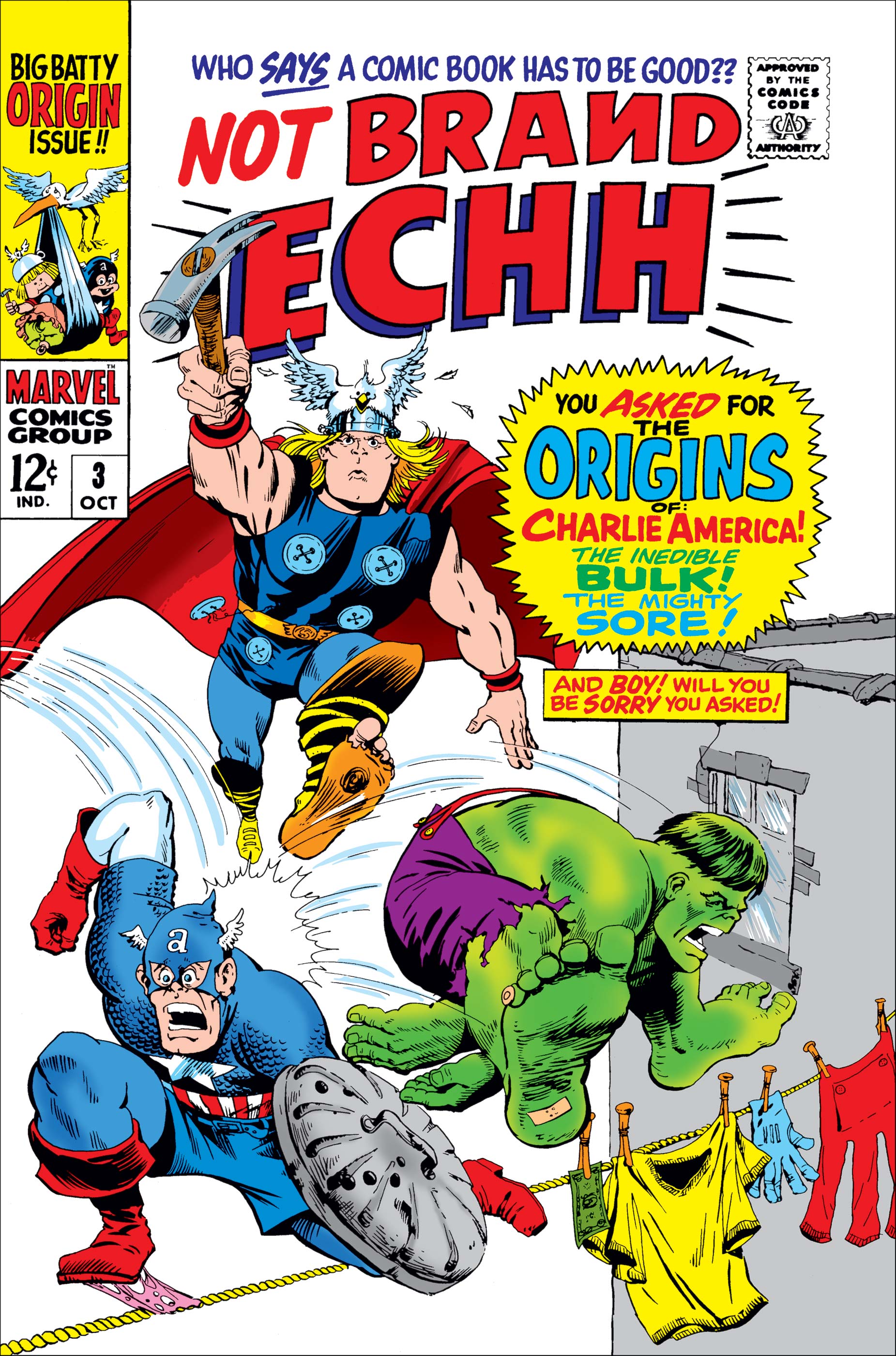 Cover of Not Brand Echh #3
