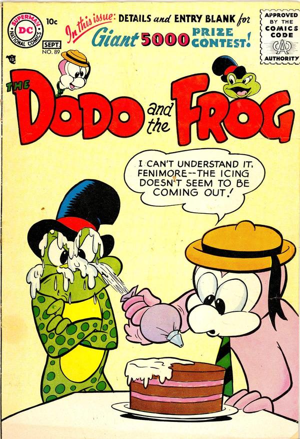The Dodo and the Frog (1954) #89 cover