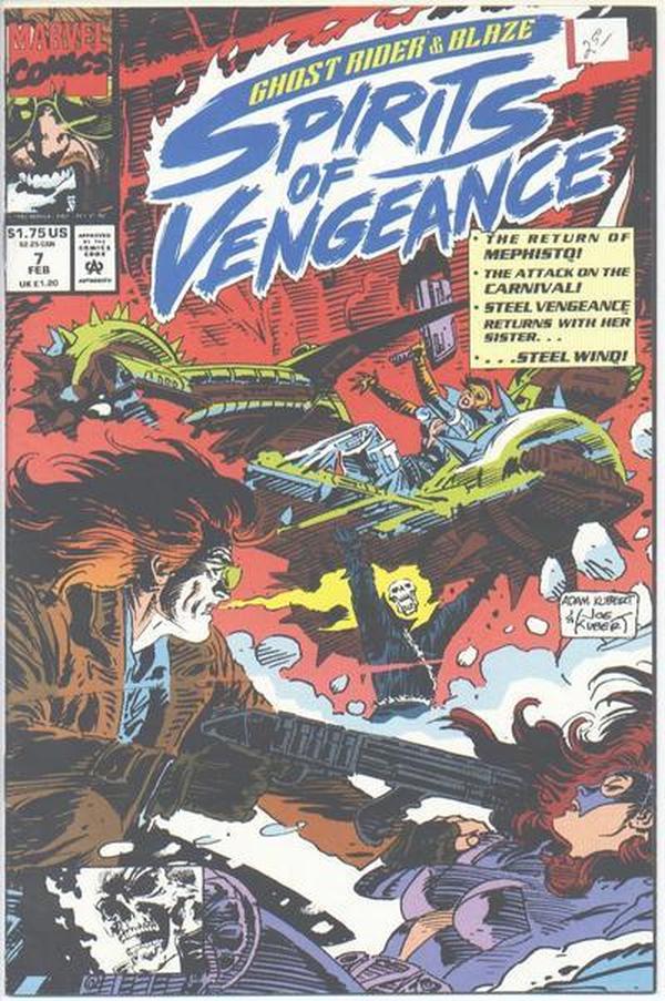 Ghost Rider / Blaze: Spirits of Vengeance #7 cover