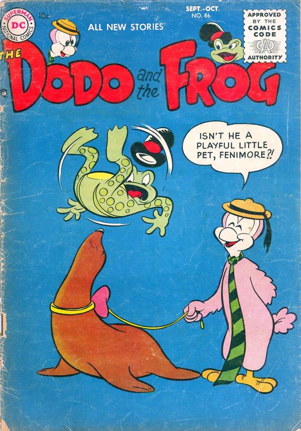 The Dodo and the Frog (1954) #86 cover