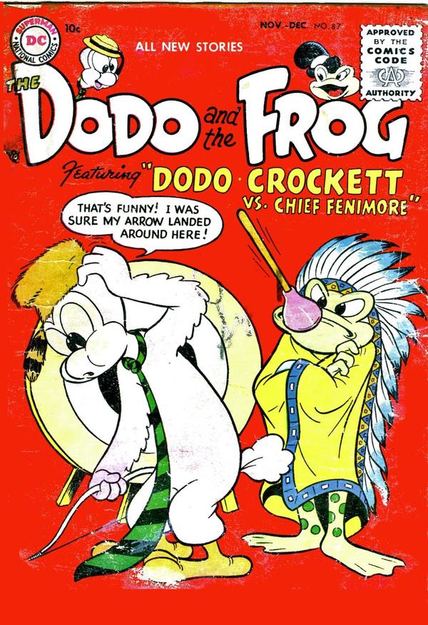 The Dodo and the Frog (1954) #87 cover