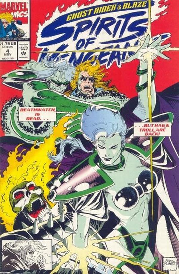 Ghost Rider / Blaze: Spirits of Vengeance #4 cover