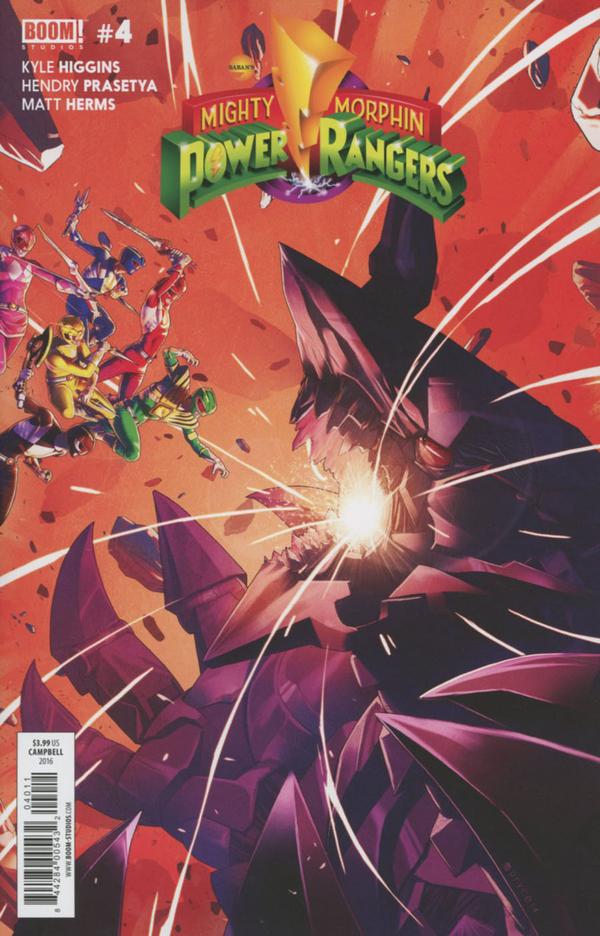 Mighty Morphin Power Rangers (2016) #4