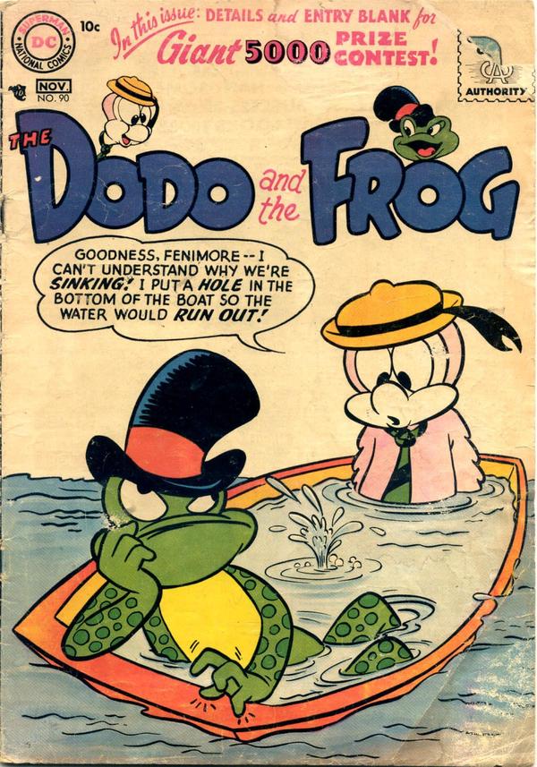 The Dodo and the Frog (1954) #90 cover