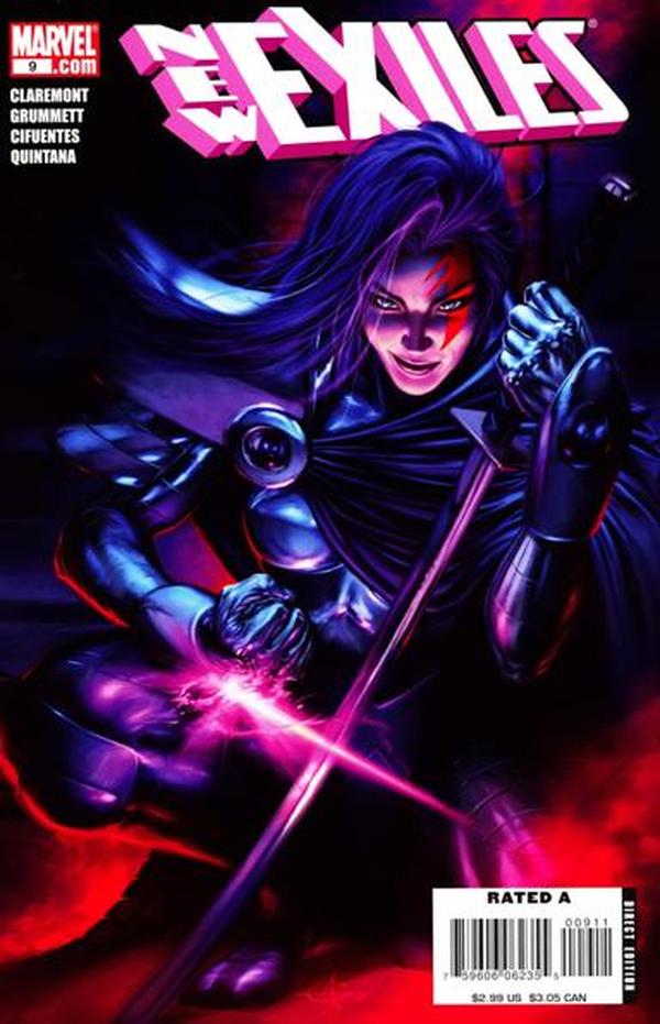 New Exiles (2008) #9 cover