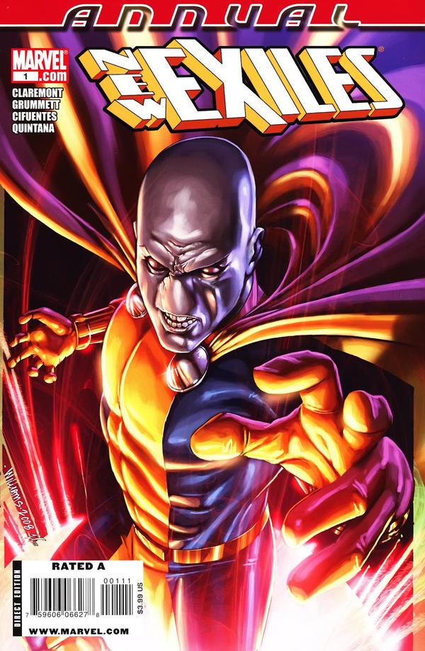 New Exiles Annual (2009) #1 cover