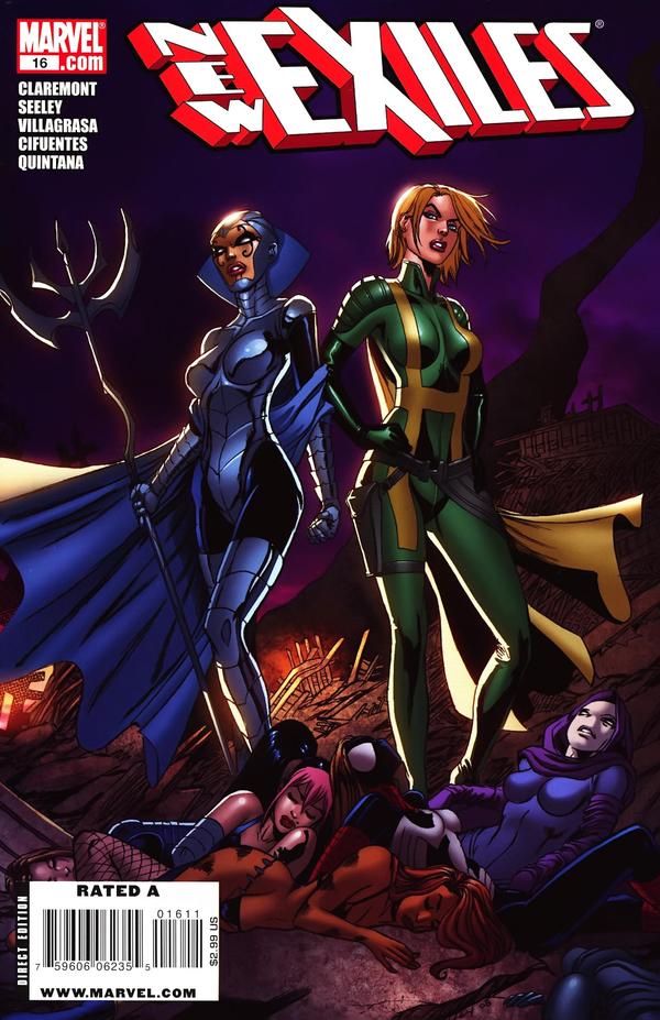New Exiles (2008) #16 cover