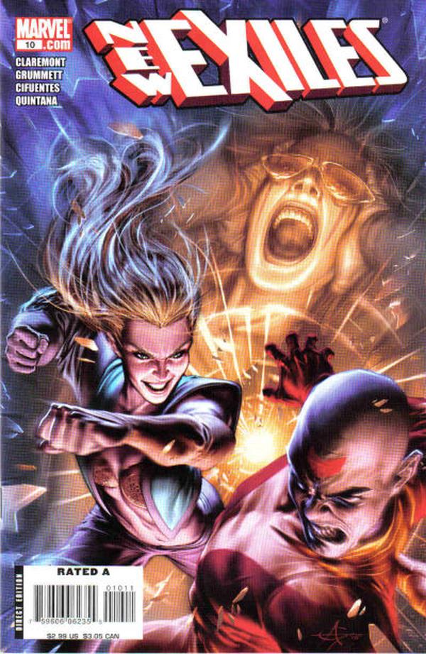 New Exiles (2008) #10 cover