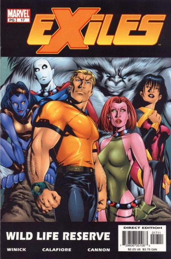 Exiles (2001) #17 cover