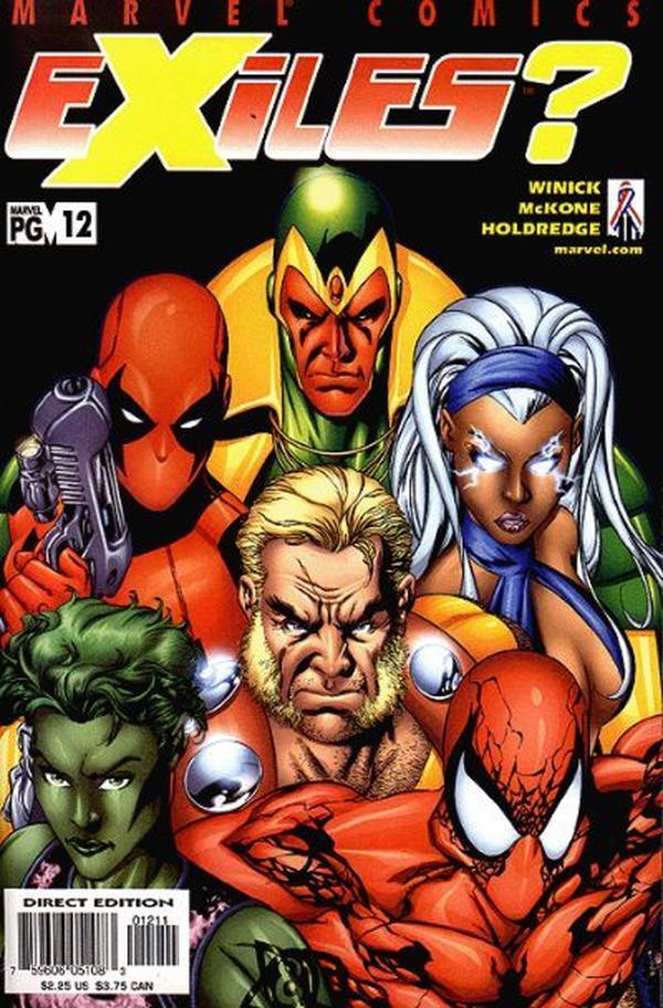 Exiles (2001) #12 cover
