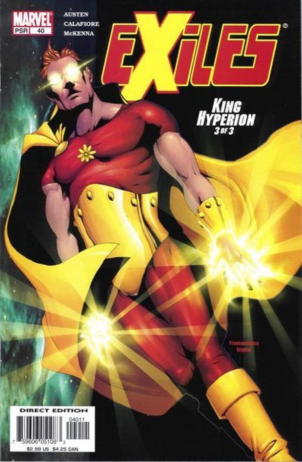 Exiles (2001) #40 cover