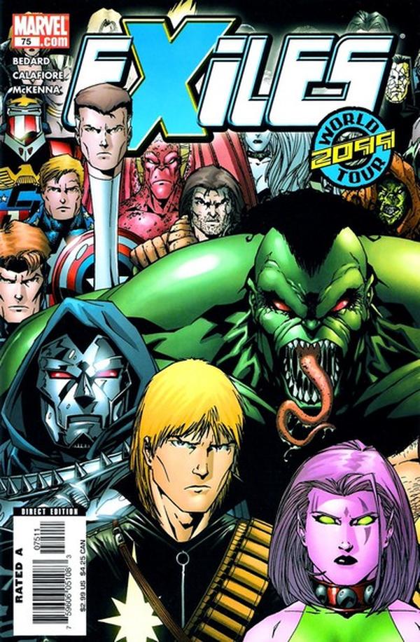 Exiles (2001) #75 cover