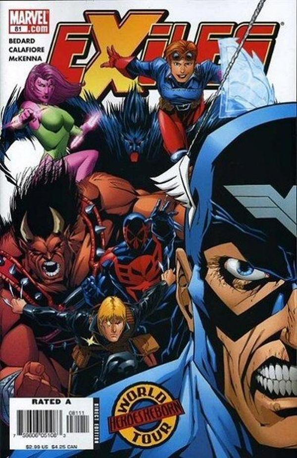 Exiles (2001) #81 cover