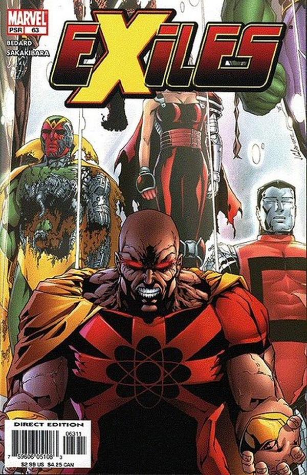 Exiles (2001) #63 cover