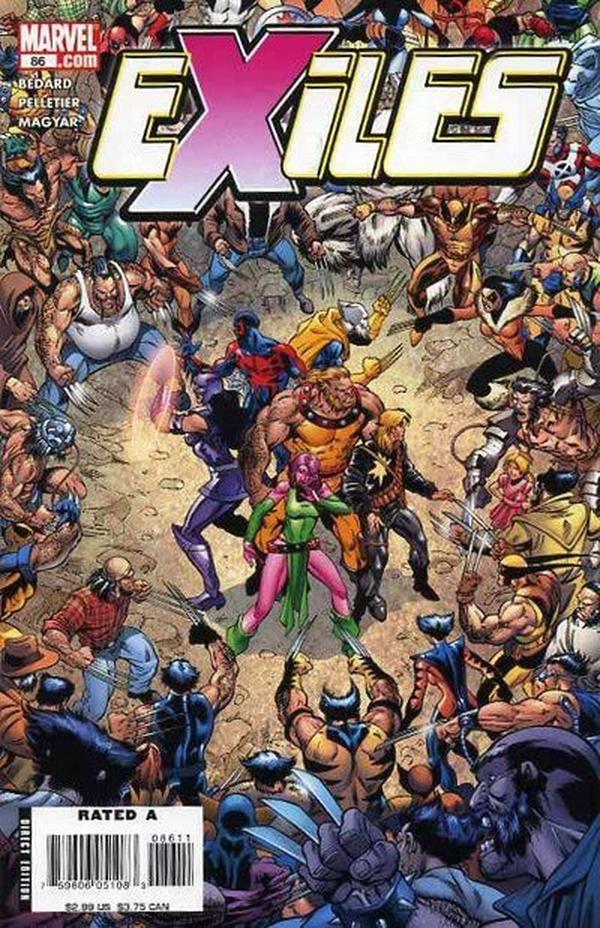 Exiles (2001) #86 cover