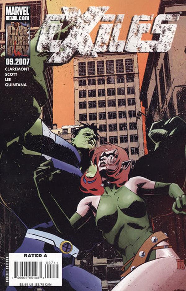 Exiles (2001) #97 cover