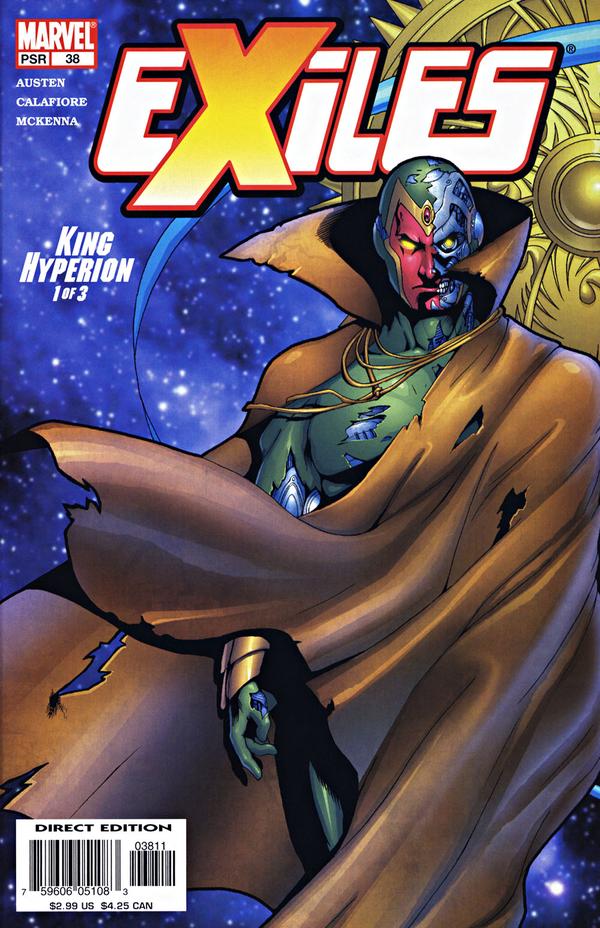 Exiles (2001) #38 cover