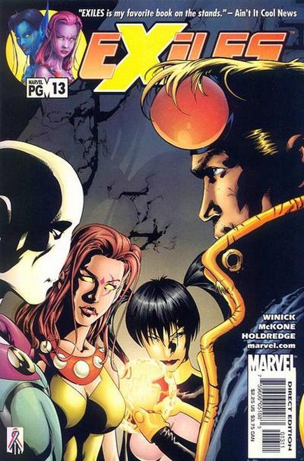 Exiles (2001) #13 cover