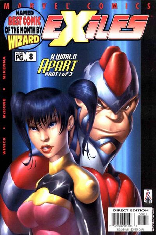 Exiles (2001) #8 cover
