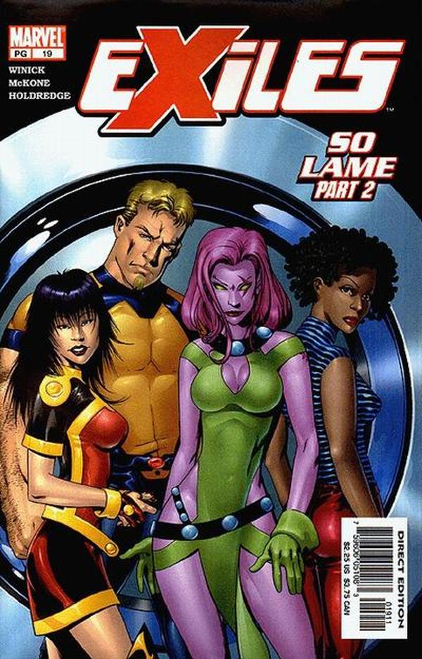 Exiles (2001) #19 cover