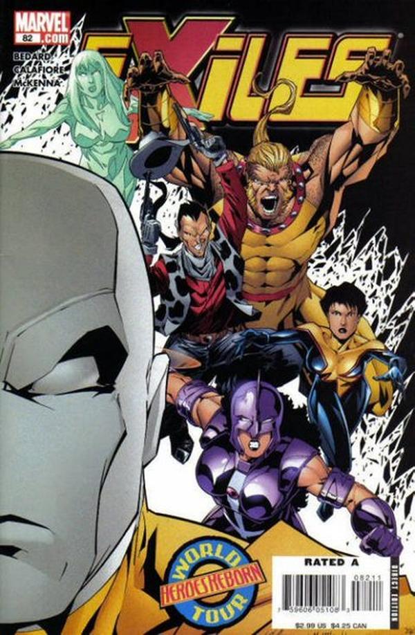 Exiles (2001) #82 cover