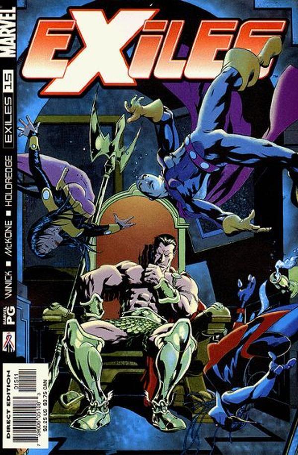 Exiles (2001) #15 cover