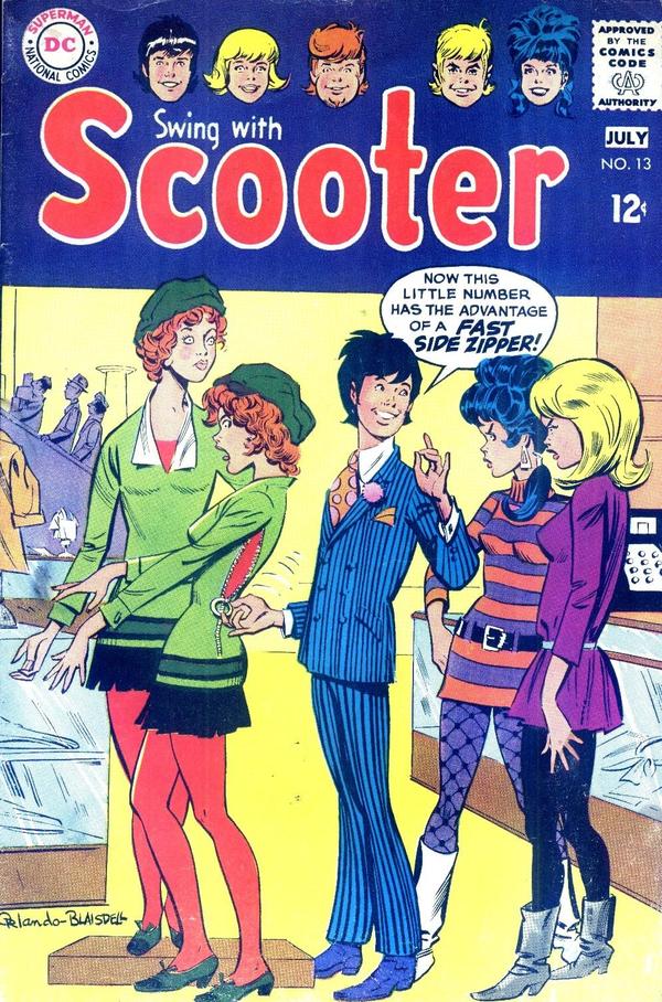 Swing with Scooter #13 cover