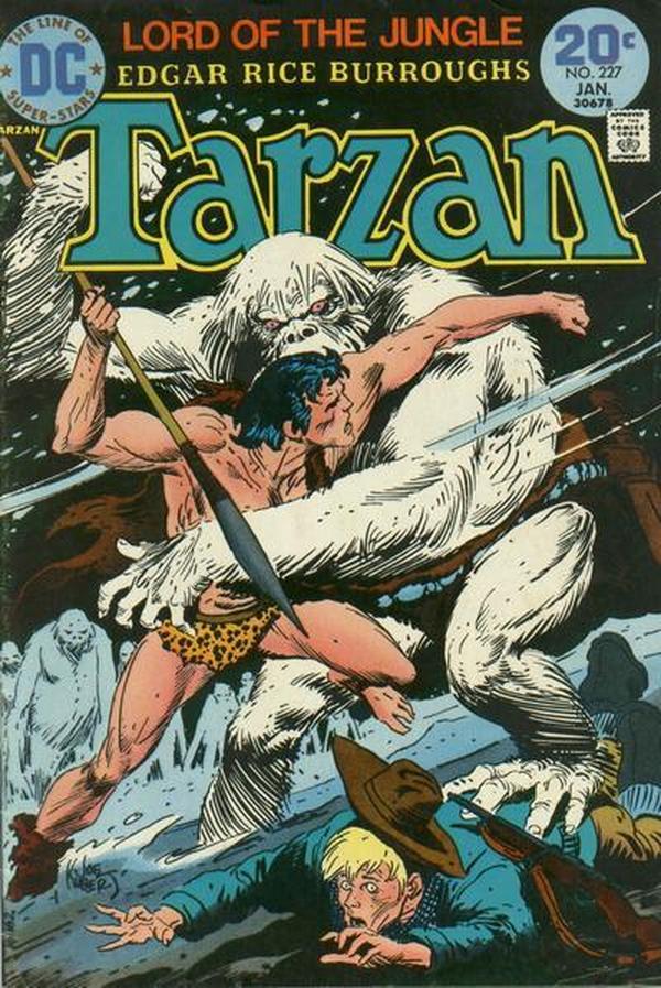 Tarzan (1972) #227 cover