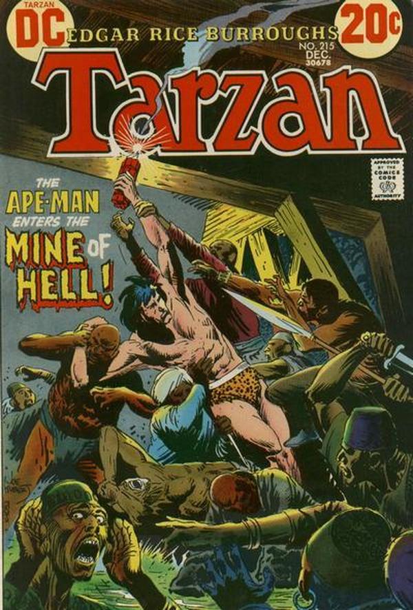 Tarzan (1972) #215 cover