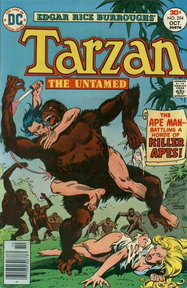 Tarzan (1972) #254 cover