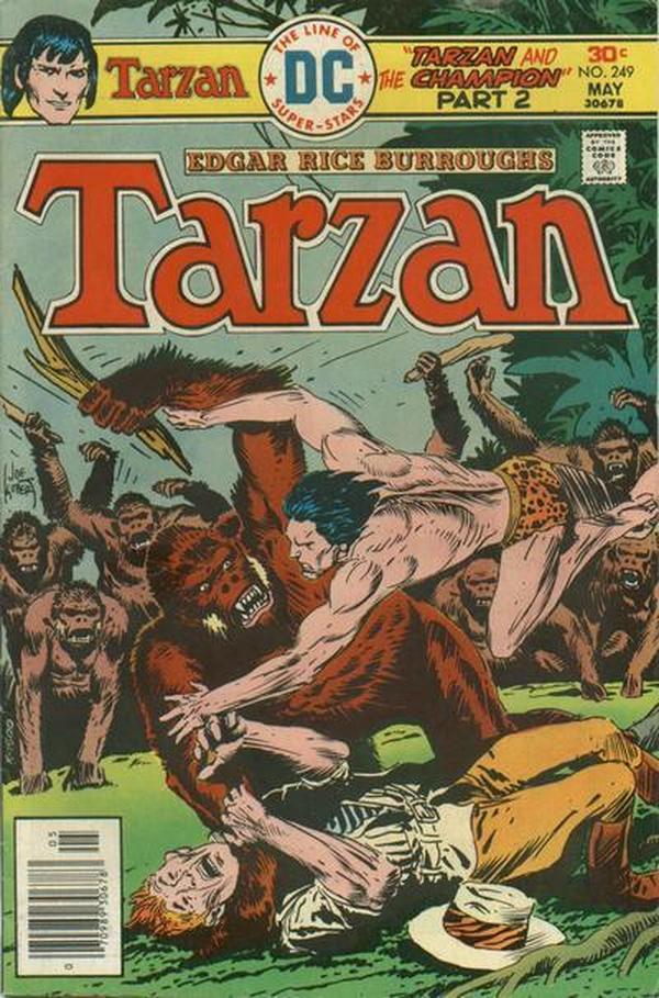 Tarzan (1972) #249 cover